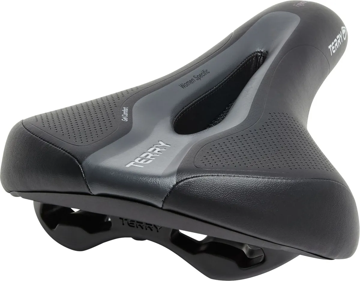 Terry Figura GTC Gel Men Sattel — Zwart, maat 9-12 cm