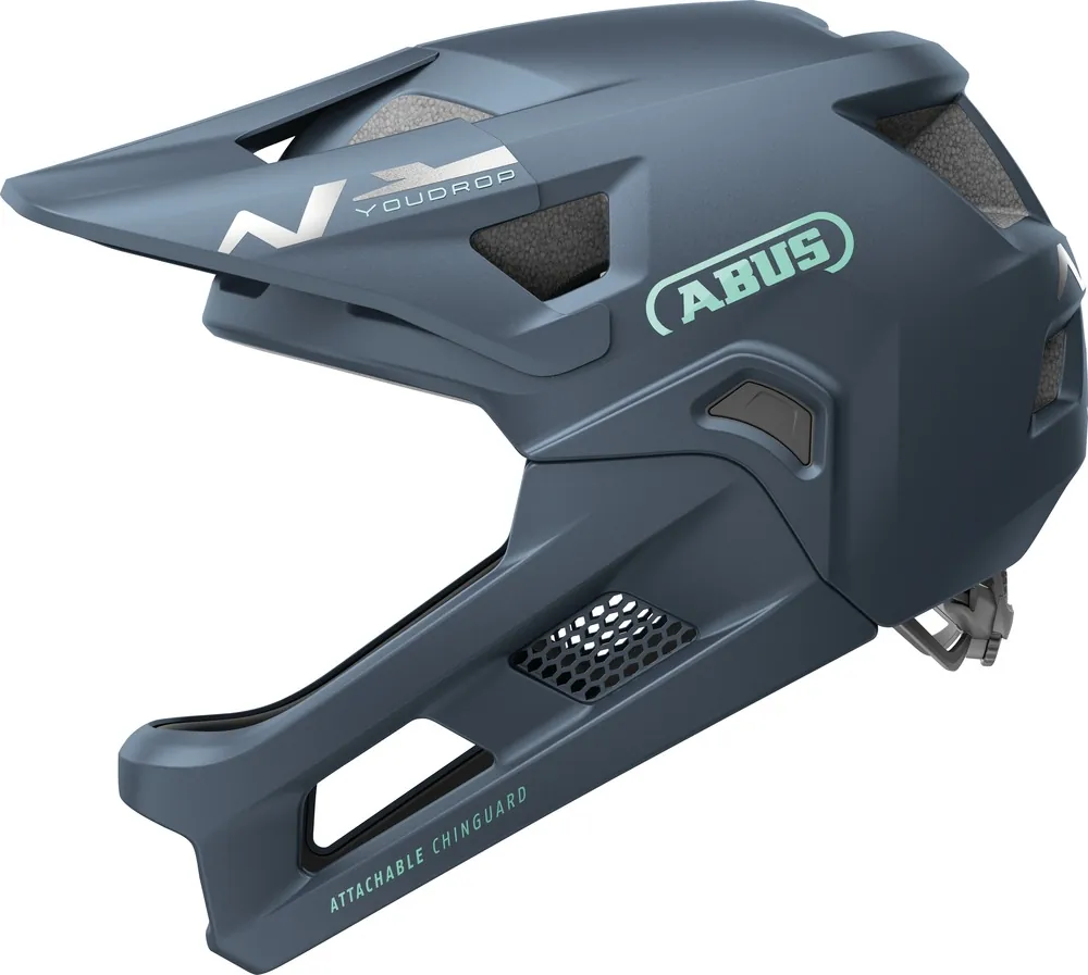 Abus Youdrop FF — Middernachtblauw, maat 48-54 cm (S)