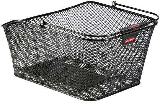 KLICKfix by Rixen&Kaul City Korb 2 KorbKlip 2 Gepäckträgerkorb — Zwart, maat 20 liter