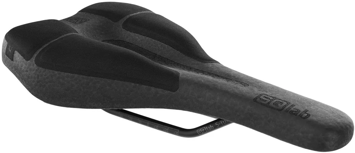 SQlab Sattel 610 Infinergy M-D active 2.1 S-Tube — Zwart, maat 14 cm