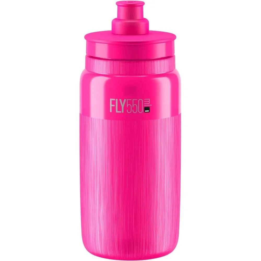 Elite Trinkflasche Fly Tex — Helderroze, maat 550 ML