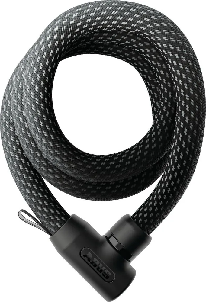 Abus Yarnit 4004K/140 Kettenschloss — Zwart, maat 140 cm