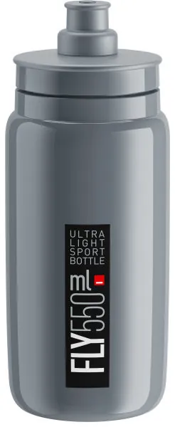 Elite Trinkflasche Fly 2020 — Grijs-zwart, maat 550 ML