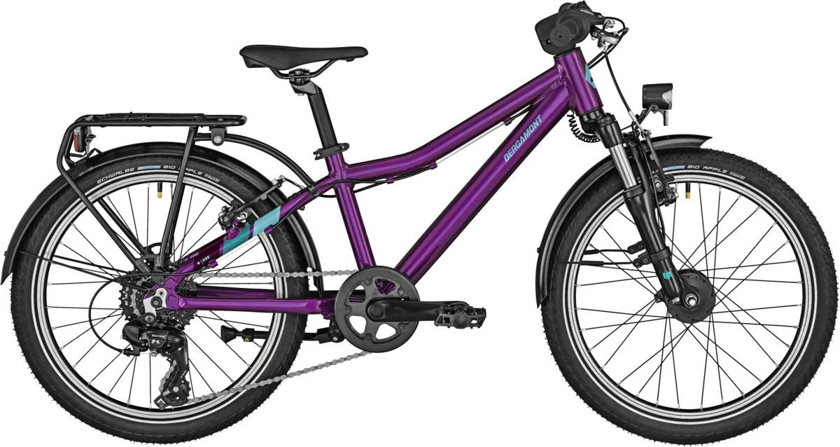 Bergamont Revox ATB 20 Girl — shiny fuchsia red, maat One Size