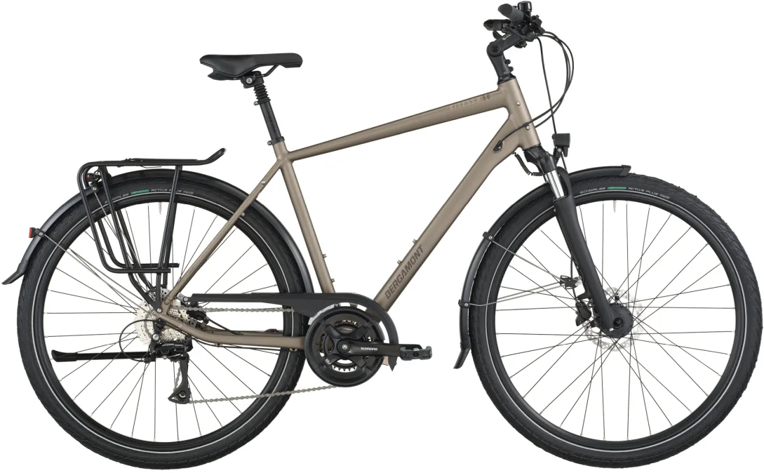 Bergamont Vitess 50 — warm silver, maat L