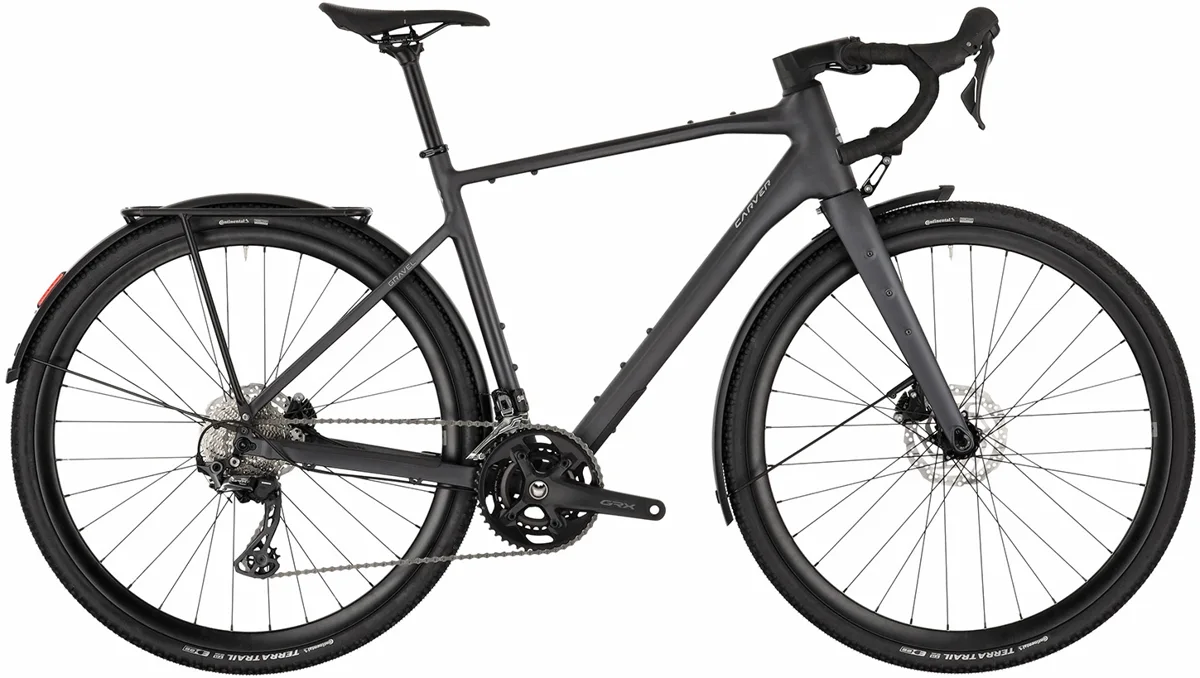 Carver Gravel 220 Street — Deep Anthracite, maat L
