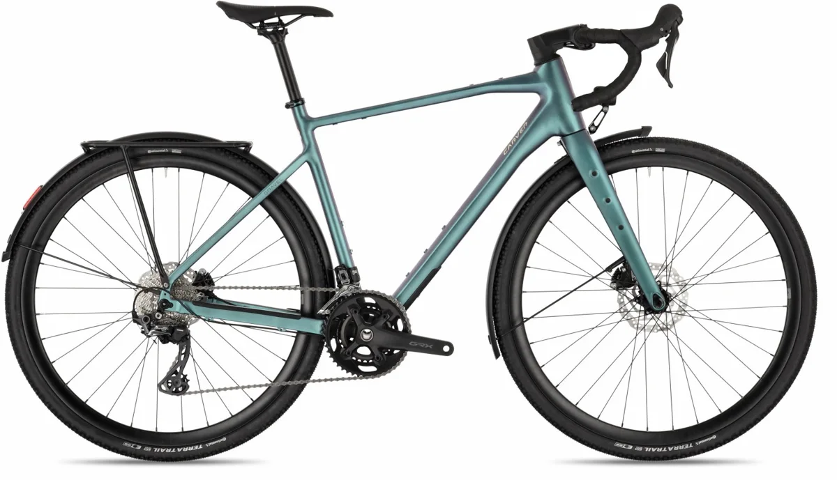 Carver Gravel 230 Street — Aqua Chamäleon, maat L / 55 cm
