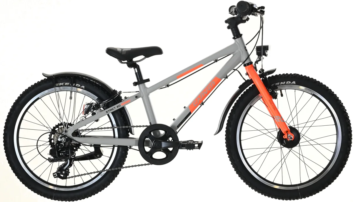 Carver Strict 20 SL Street — cool grey/black/neon orange, maat 26 cm