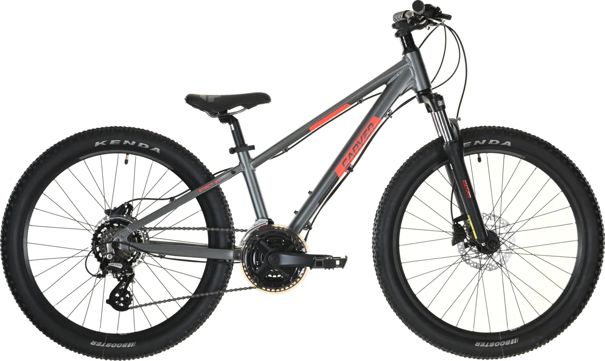 Carver Strict 24 HD — anthracite/neon orange/black, maat 31 cm