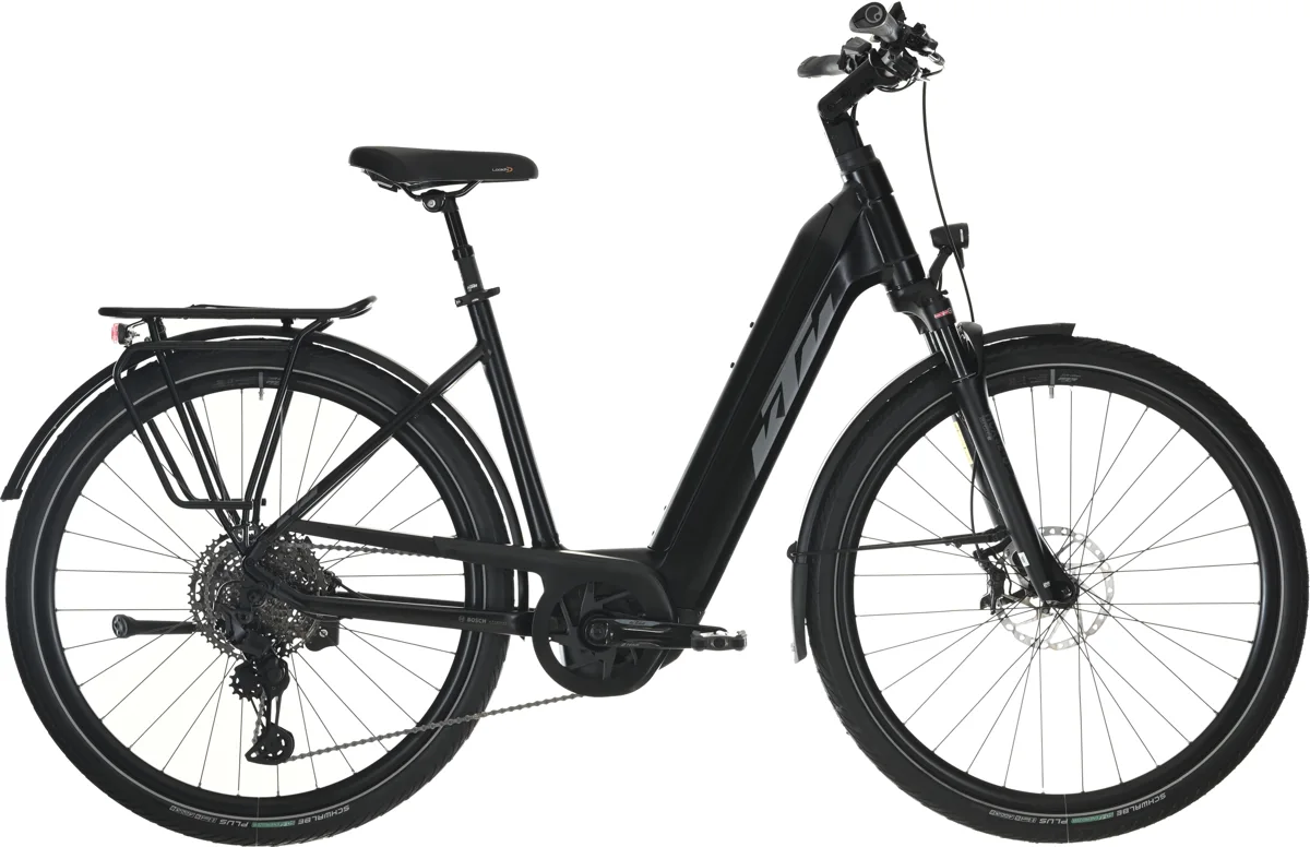 KTM Macina Style XT 750 LTD — black matt (grey + grün), maat 46 cm