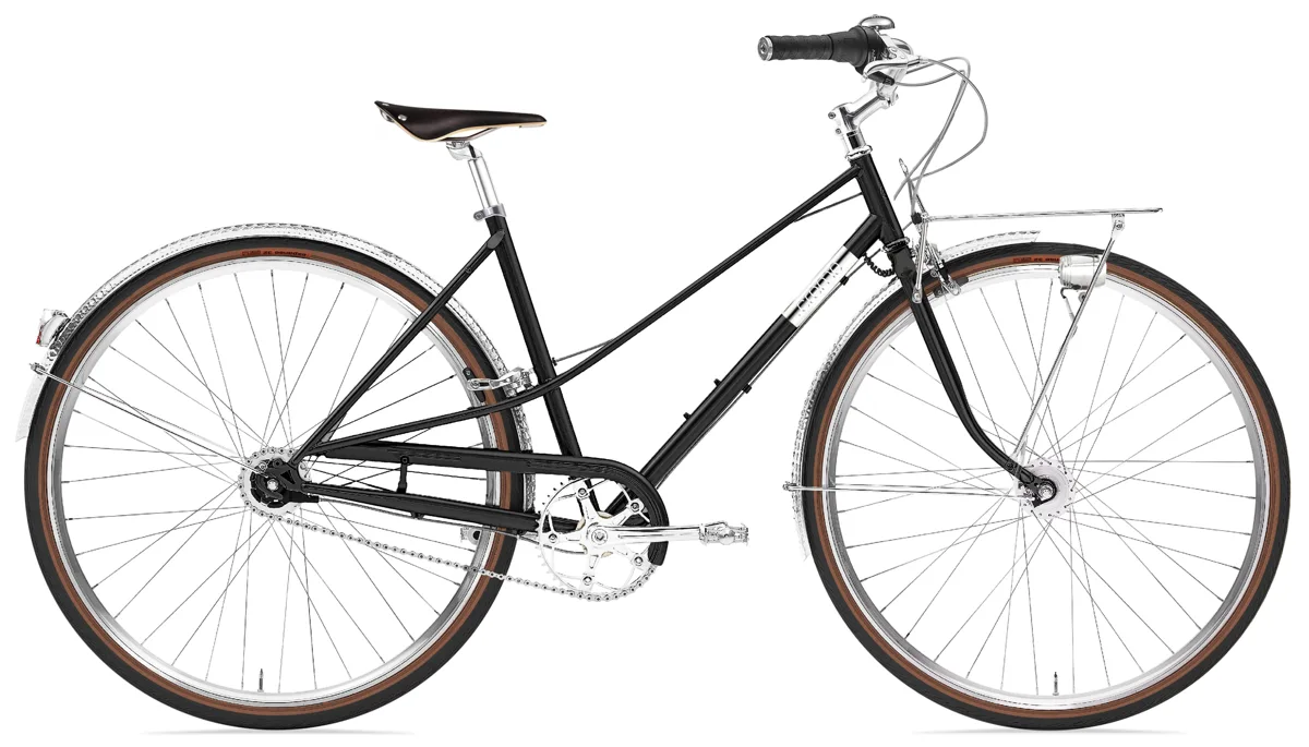 Creme Caferacer Lady Doppio — Onyx, maat 44,5 cm