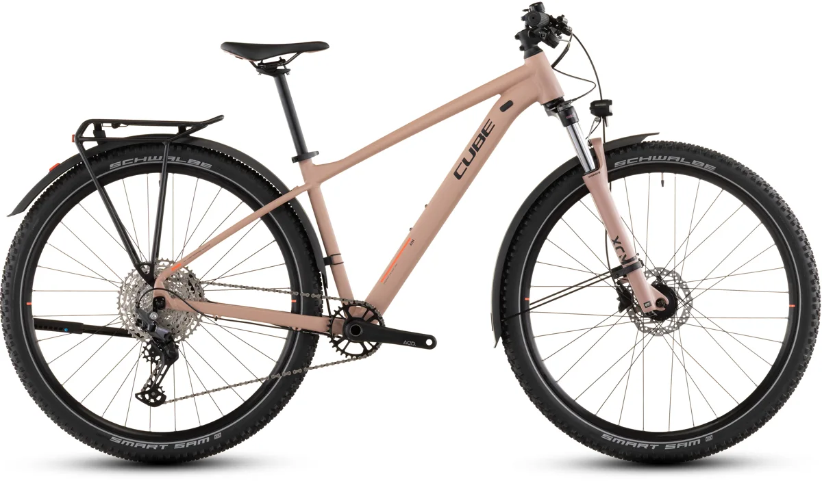 Cube Aim SLX FE — blushrose´n´black, maat L