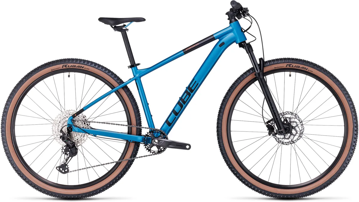 Cube Attention SLX — sea´n´orange, maat 18 inch