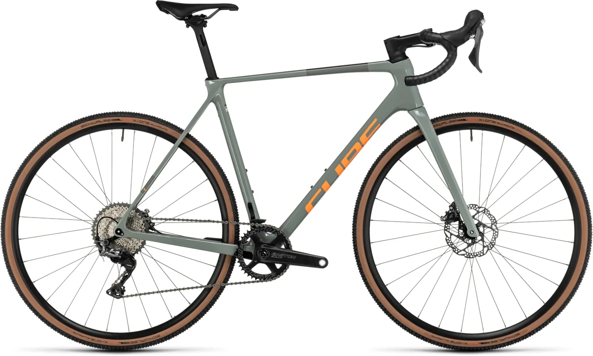 Cube Cross Race C:62 Pro — swampgrey´n´orange, maat 50 cm