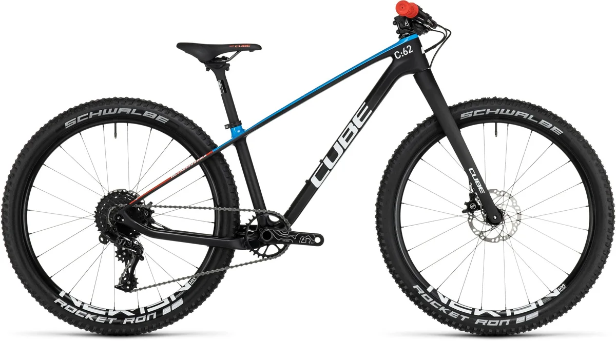 Cube Elite 240 C:62 SLX — carbon´n´blue´n´red, maat One Size