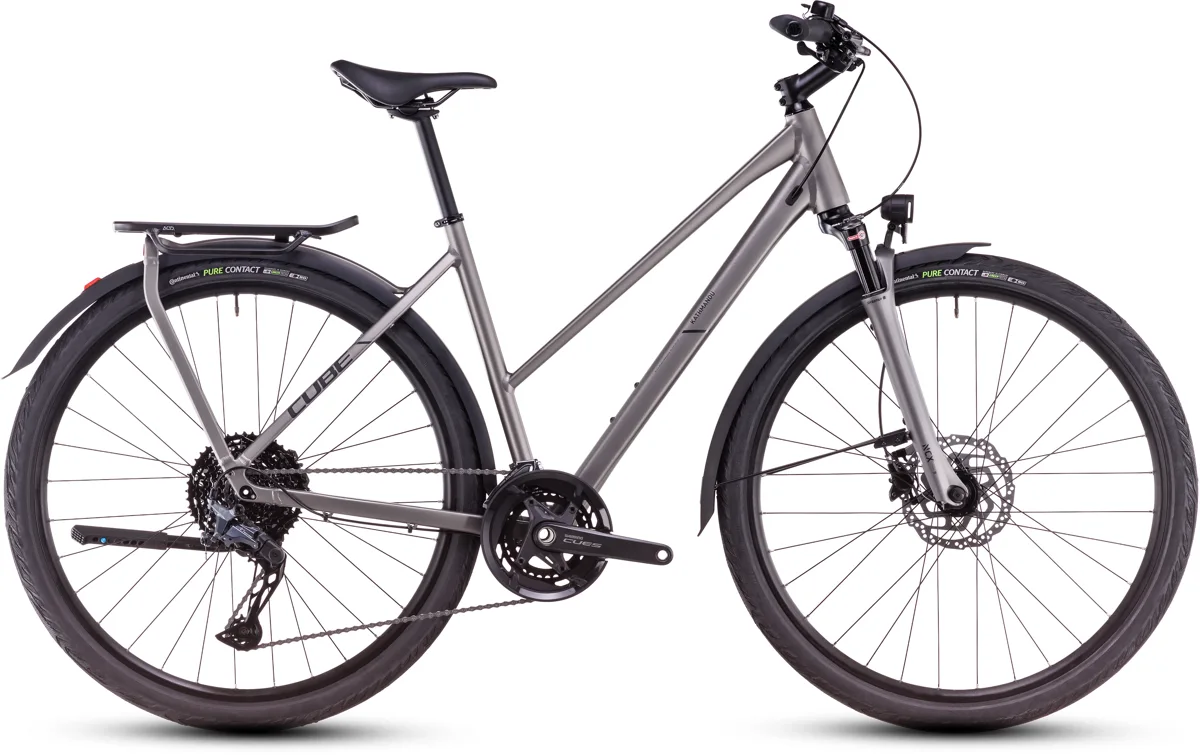 Cube Kathmandu EXC — grey´n´black, maat 46 cm