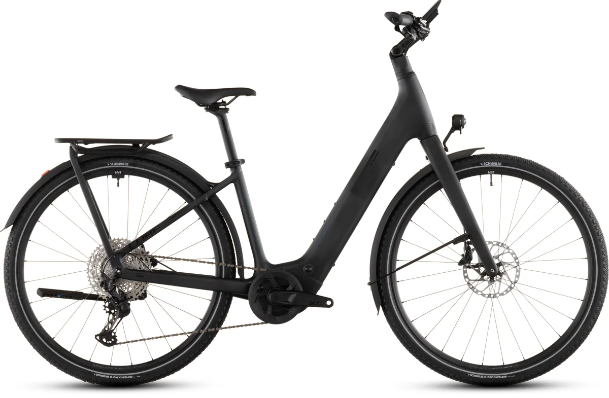 Cube Kathmandu Hybrid C:62 SLX 400X — liquidblack´n´bluedust, maat 46 cm