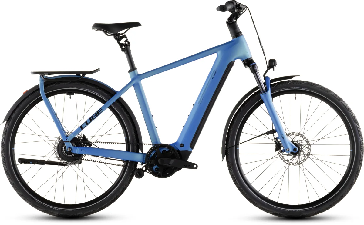 Cube Kathmandu Hybrid Comfort Pro 800 — azure´n´black, maat 50 cm
