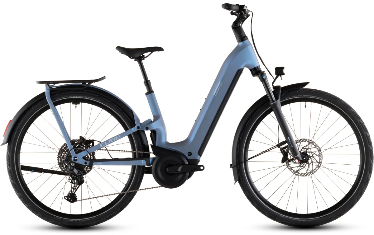 Cube Kathmandu Hybrid ONE11 HPC Pro 800 — hazeblue´n´blue, maat 46 cm