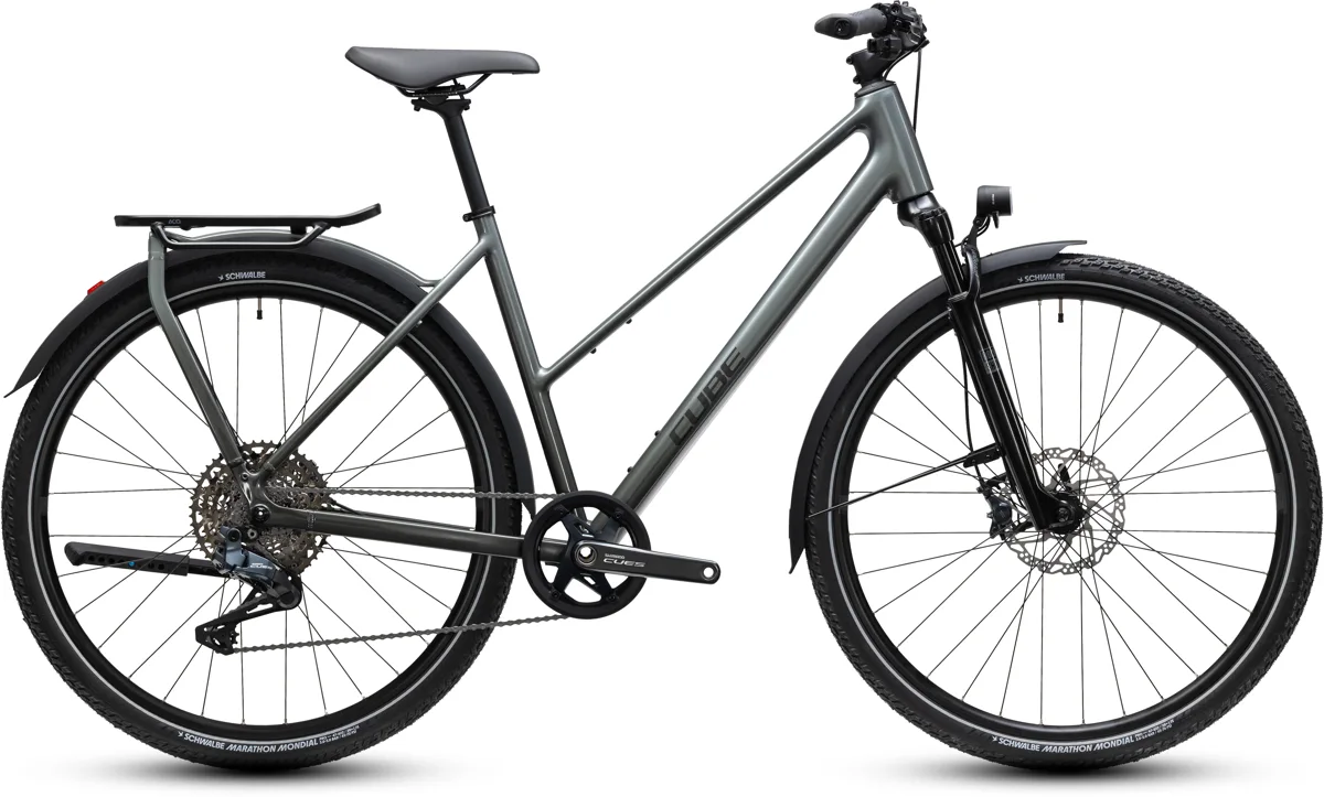 Cube Kathmandu SLT — flashgrey´n´chrome, maat 46 cm