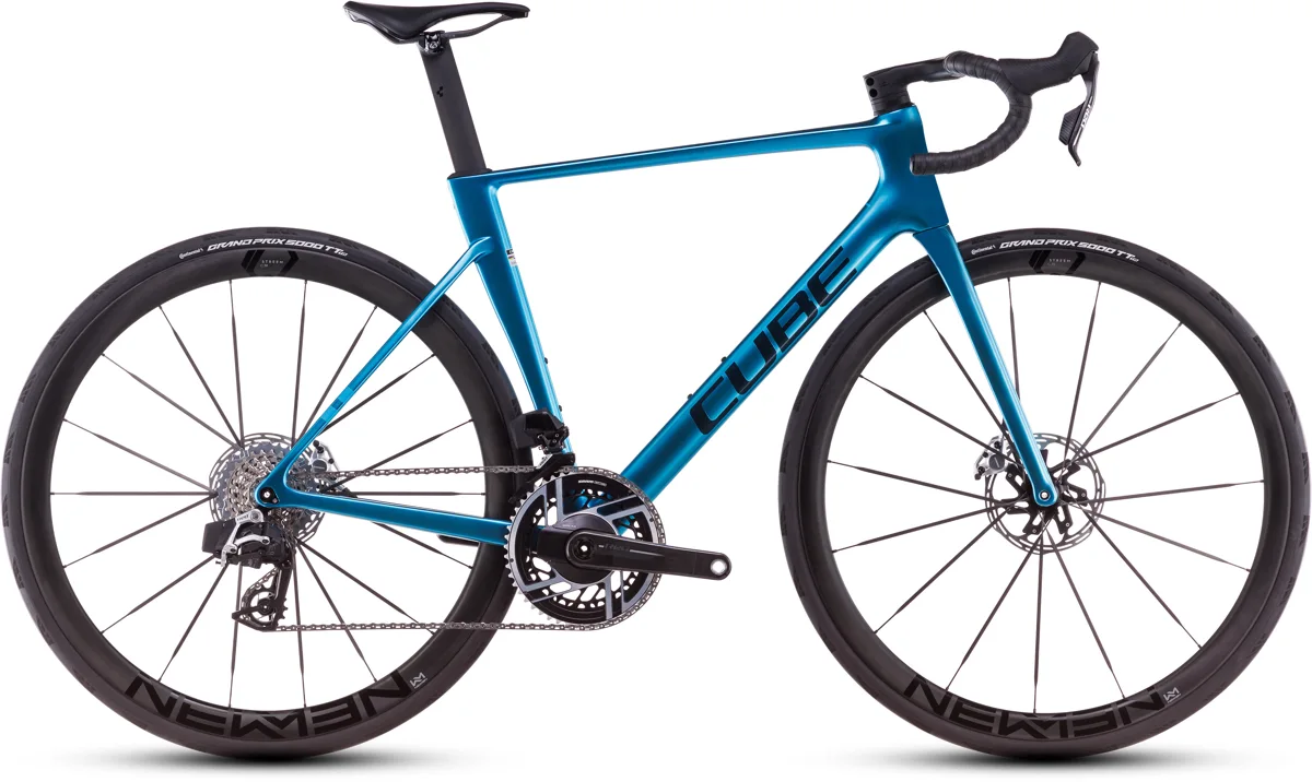 Cube Litening AIR C:68X SLX — chromeblue´n´carbon, maat 50 cm