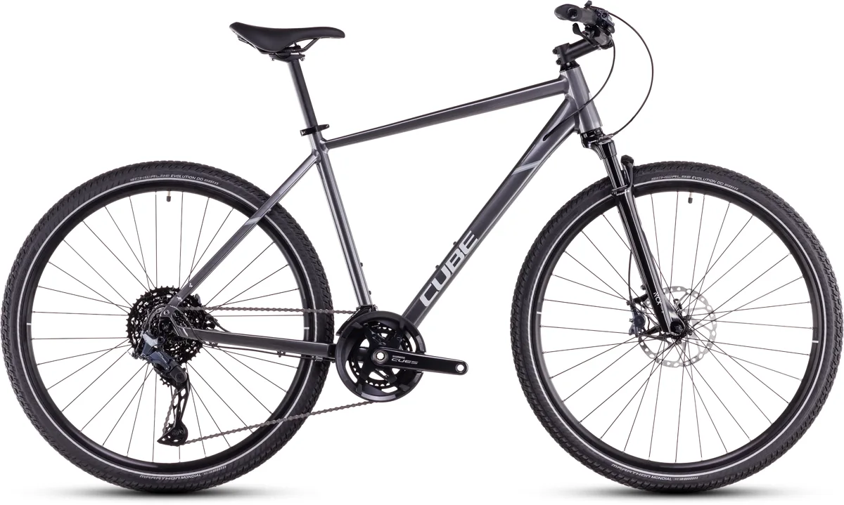 Cube Nature SLX — graphite´n´fossil, maat 46 cm