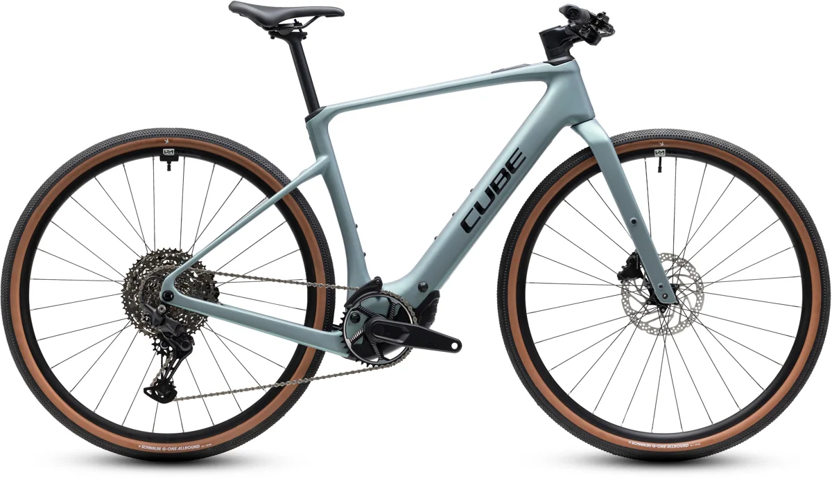 Cube Nulane Hybrid C:62 Race 400X — seagrey´n´black, maat L