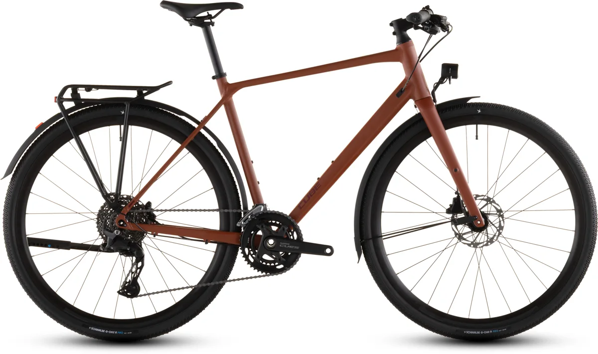 Cube Nulane Race FE — amber´n´black, maat 50 cm