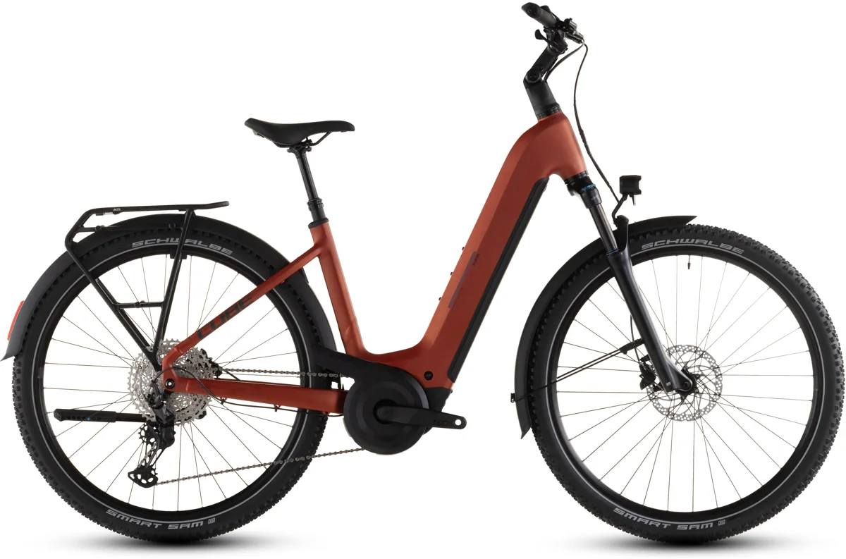 Cube Nuride Hybrid Pro 800 — chilli´n´black, maat 46 cm