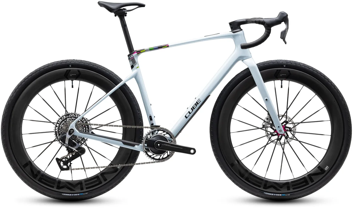 Cube Nuroad C:62 SLT — glacier´n´magenta, maat L
