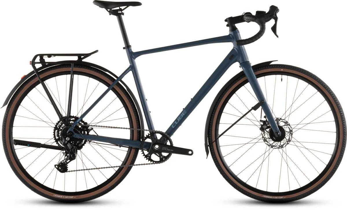 Cube Nuroad ONE FE — grovegreen´n´black, maat L