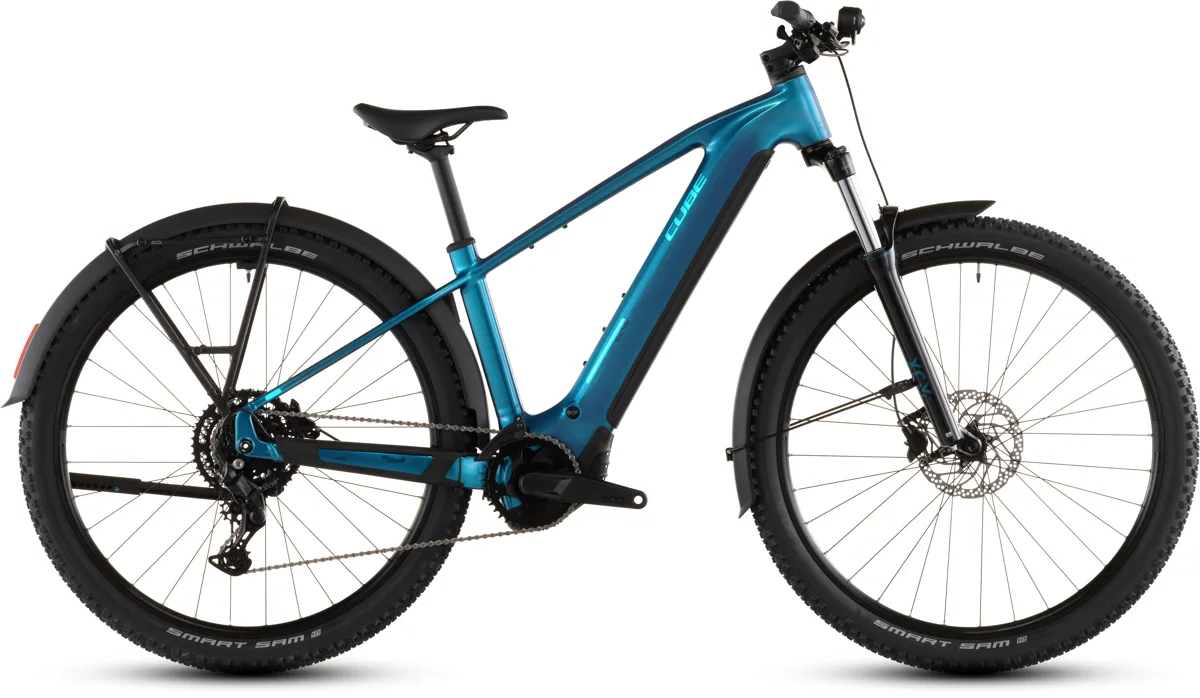 Cube Reaction Hybrid Performance 600 FE — electricblue´n´dazzle, maat L