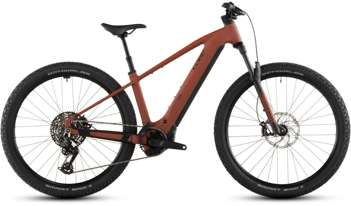 Cube Reaction Hybrid Race 800 — amber´n´black, maat L