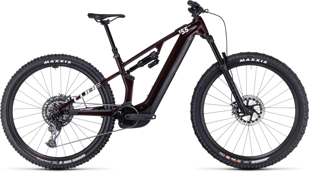 Cube Stereo Hybrid ONE55 C:68X SLX 750 29 — liquidred´n´carbon, maat L