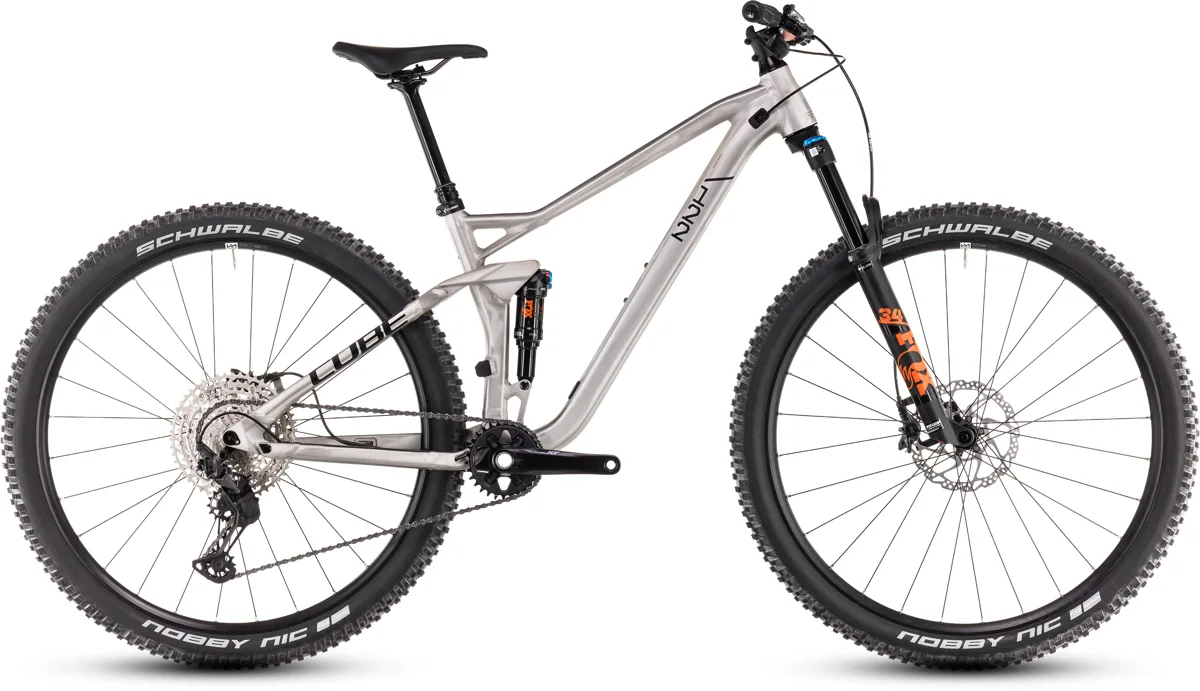 Cube Stereo ONE22 Race — rawmetal´n´black, maat L