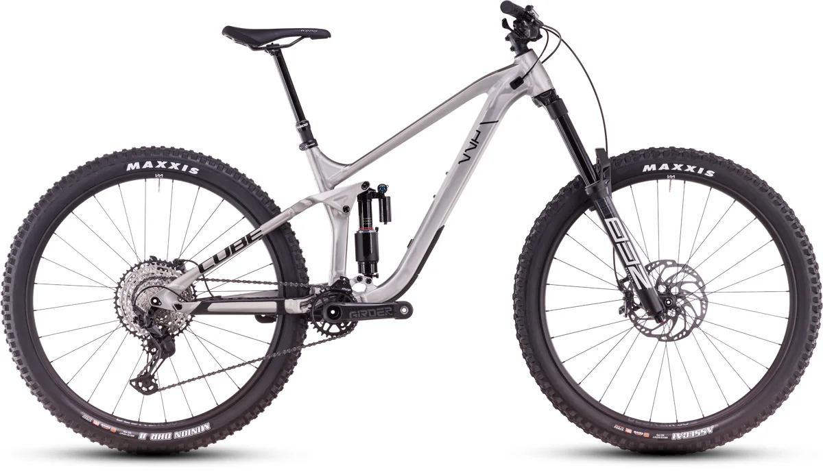 Cube Stereo ONE77 Race 29 — rawmetal´n´black, maat L