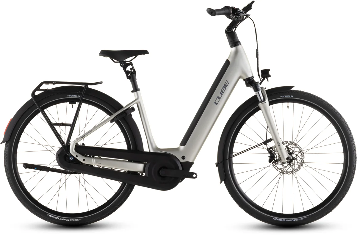 Cube Supreme RT Hybrid Comfort EXC 600 — champagne´n´grey, maat 46 cm