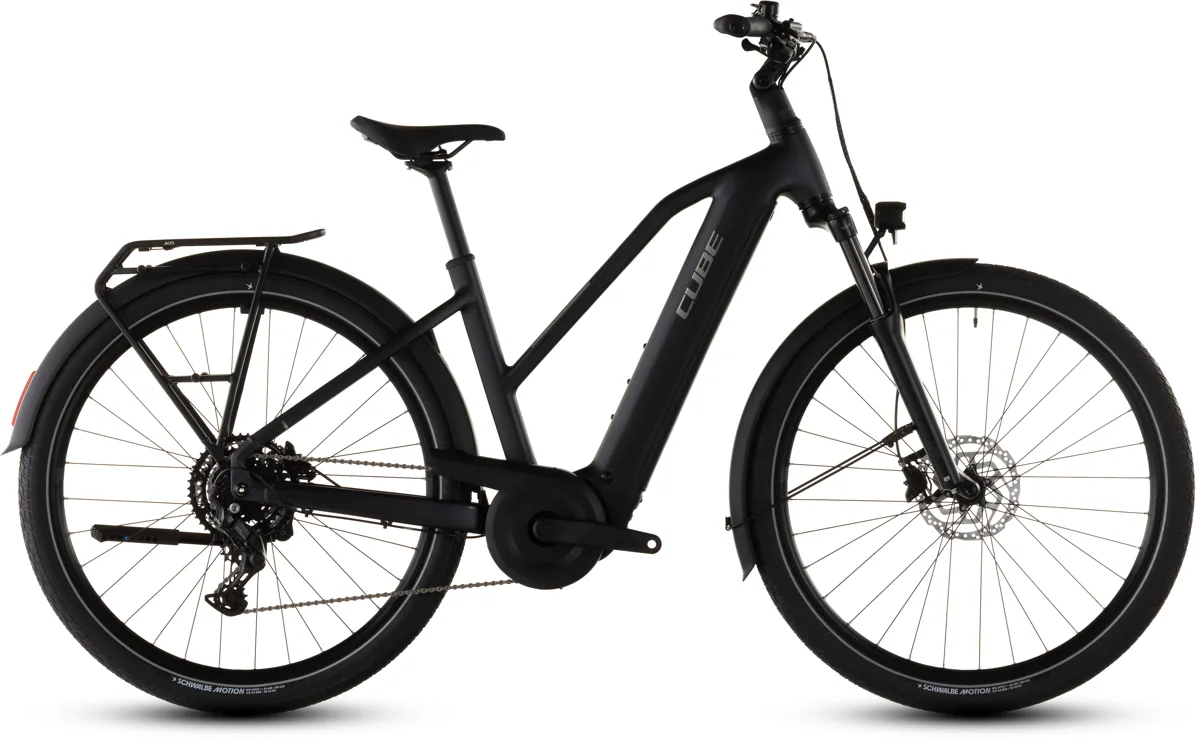 Cube Touring Hybrid ONE 600 — coal´n´chrome, maat 46 cm