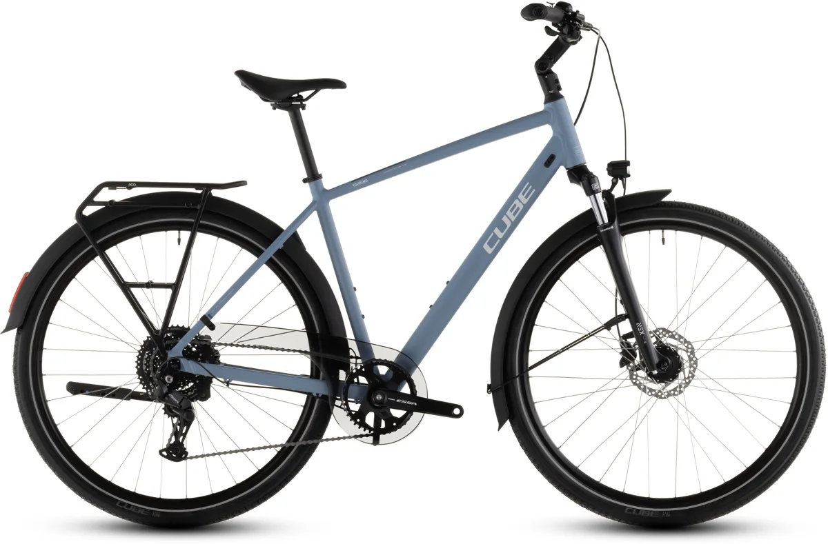 Cube Touring ONE — bluebird´n´grey, maat 46 cm