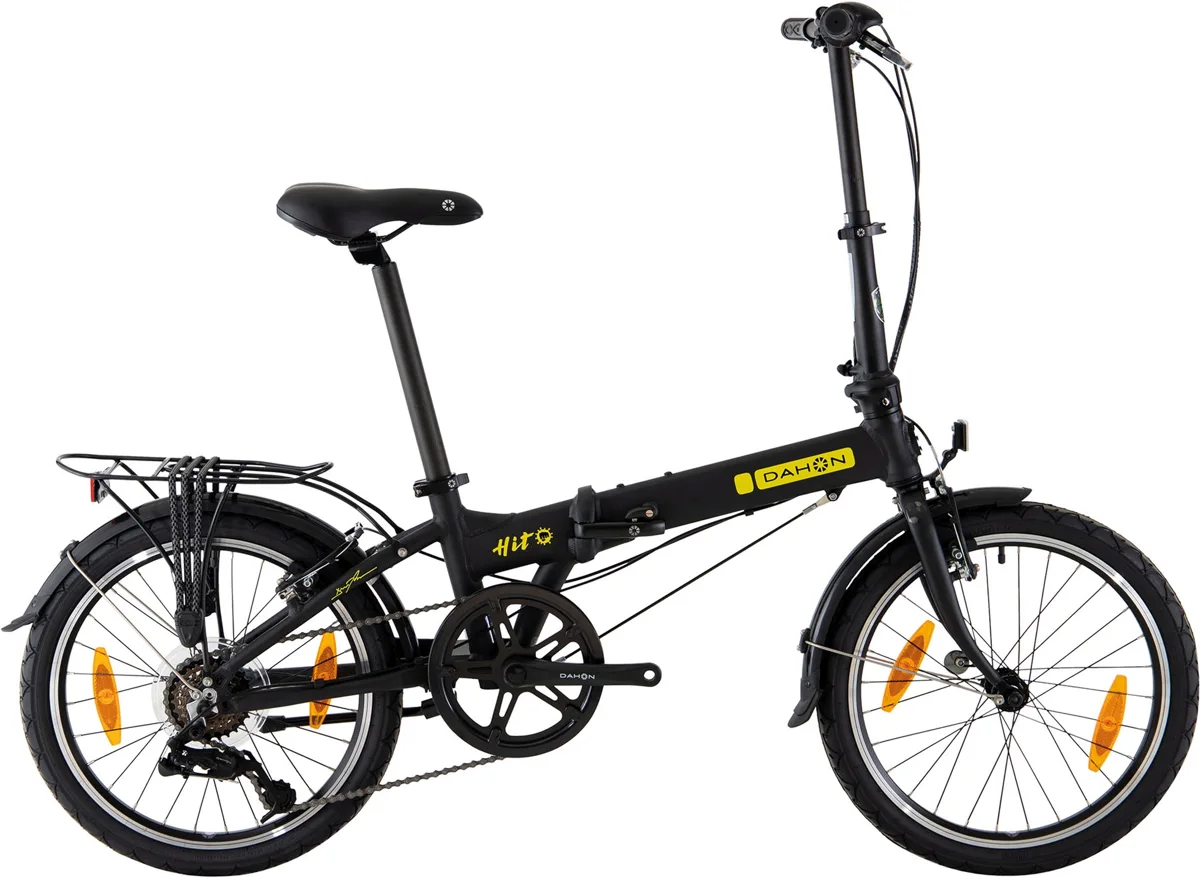 Dahon Hit — Matzwart, maat One Size