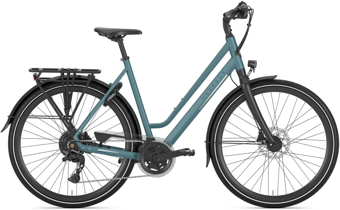 Gazelle Chamonix T20 — thunder grey matte, maat 49 cm