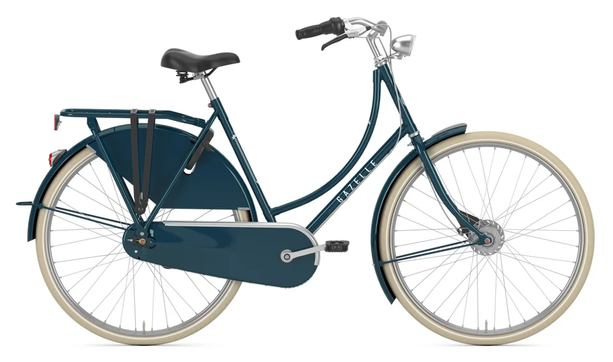 Gazelle Classic RT7 — pine green gloss, maat 51 cm