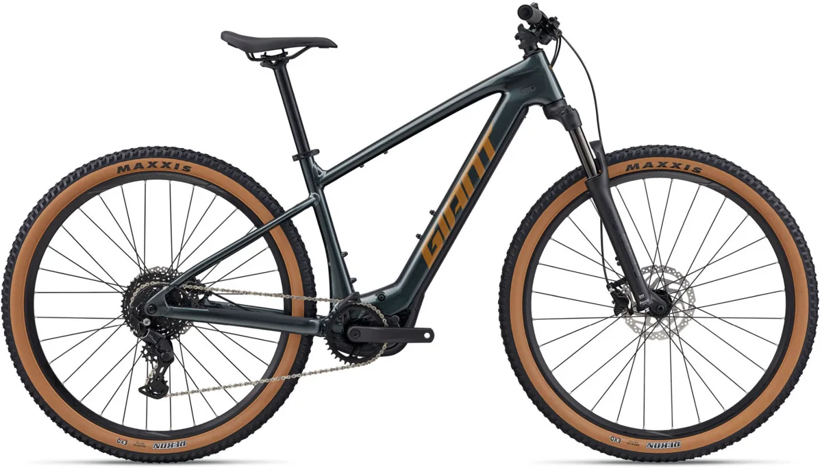 Giant Talon E+ Gen2 — Asphalt Green, maat L