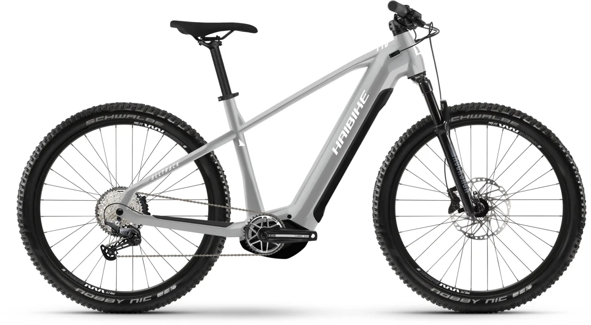 Haibike Alltrack 7 29 — urban grey/white glänzend, maat L