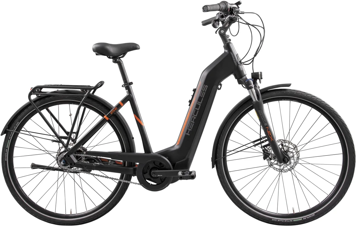 Hercules Intero I-R8 — Matzwart, maat 57 cm