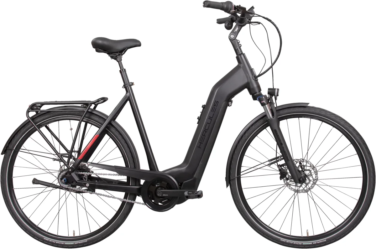 Hercules Intero I-R8 — Matzwart, maat 57 cm