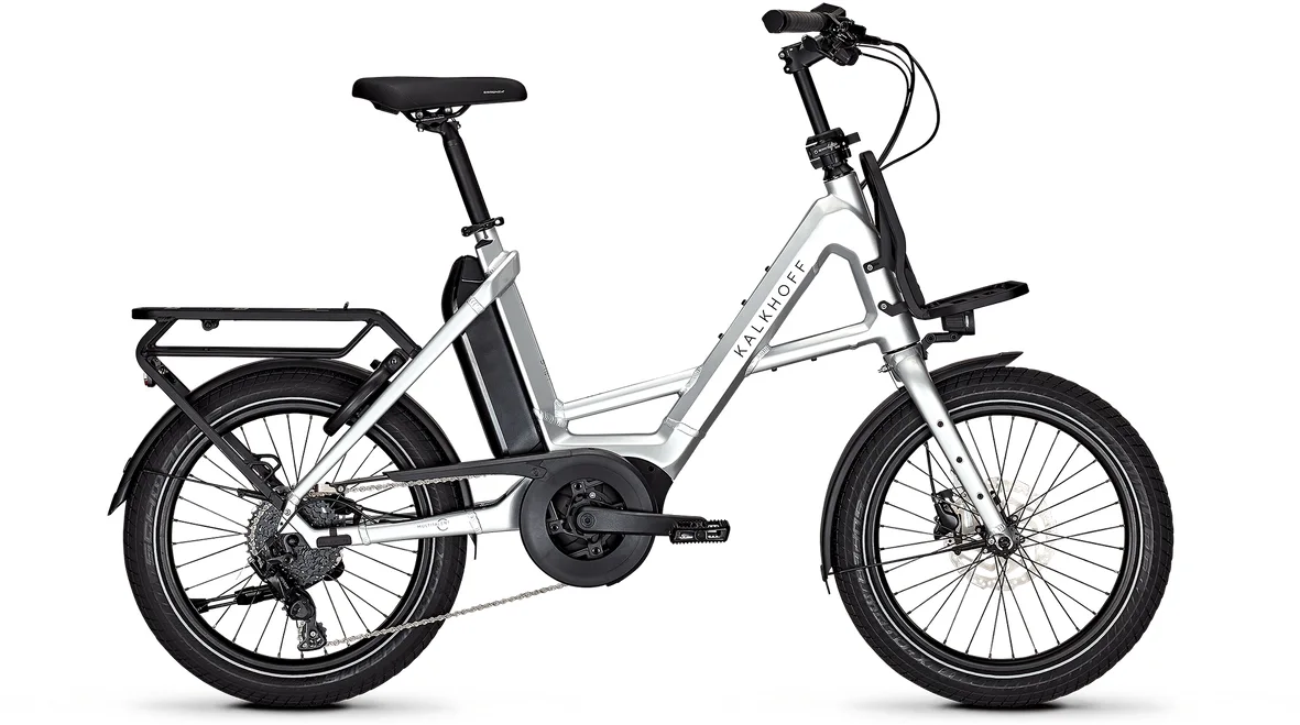 Kalkhoff Endeavour C+ Move — nepalsilver glossy, maat One Size