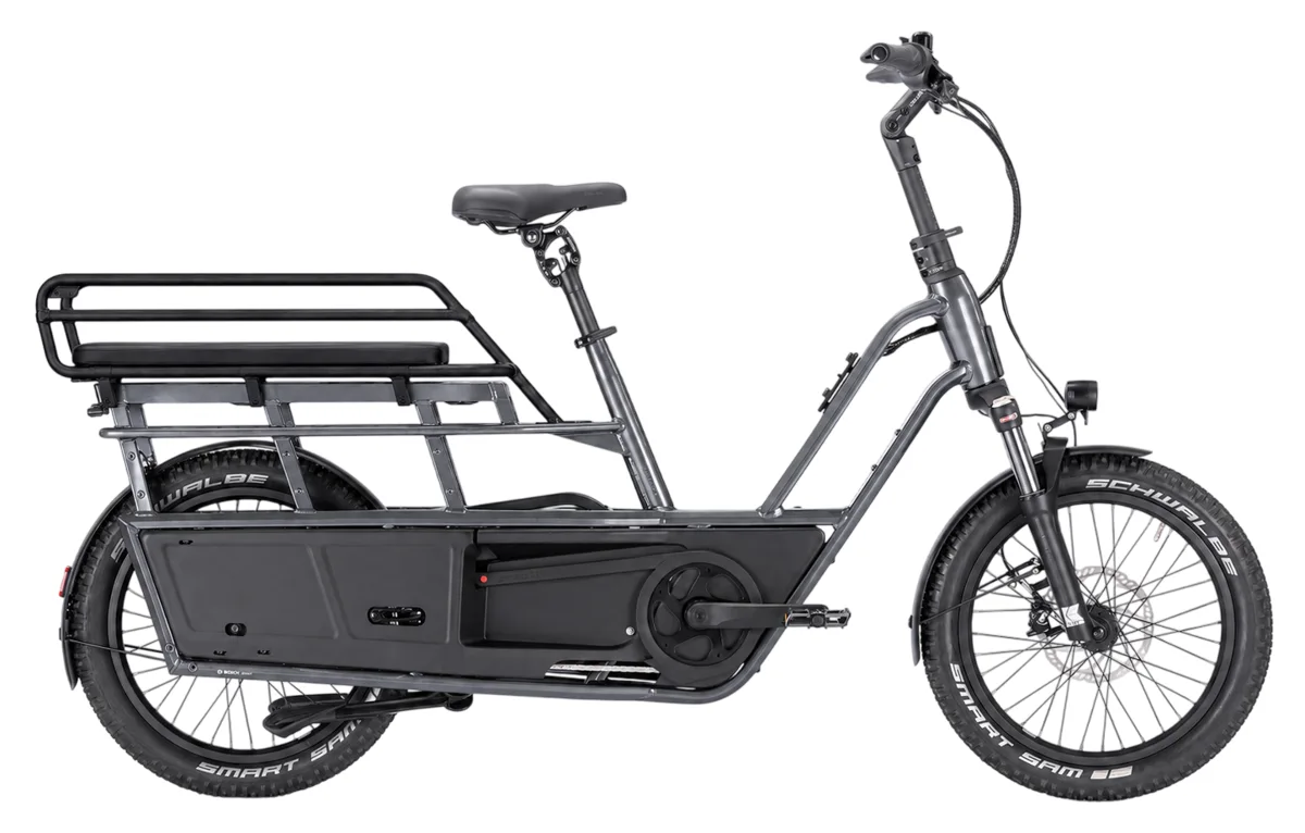 Kettler Flair L-N + Passenger Kit — dark grey shiny, maat 46 cm