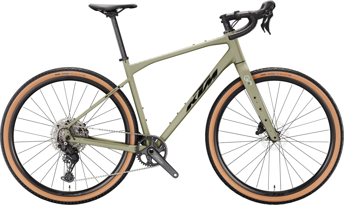 KTM Gravelator 25 — Cargo Green Matt/Black Glossy, maat XL / 59 cm