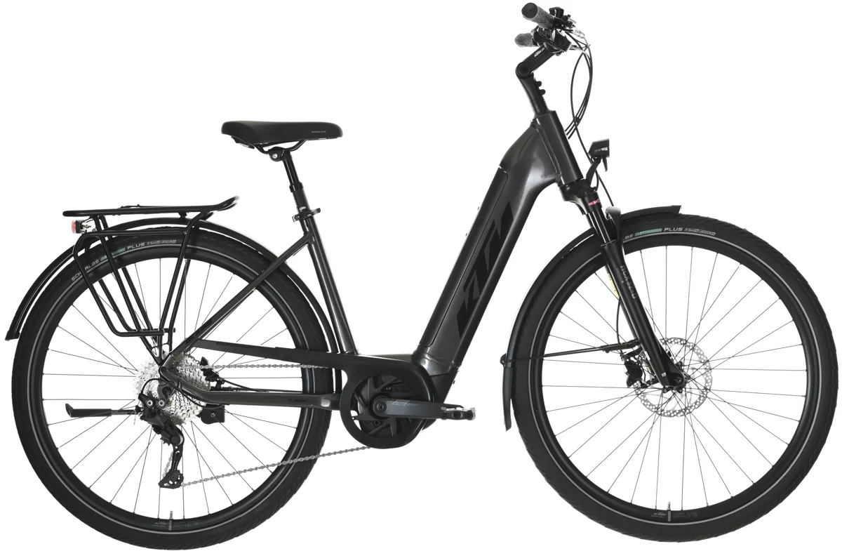 KTM Macina Tour CX 625 LTD — machine grey (black+silver), maat 46 cm
